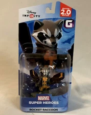 NEW Disney Infinity Marvel Super Heroes 2.0 & 3.0 Rocket Raccoon Figure