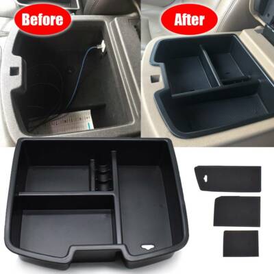 Armrest Center Console Organizer Tray For Chevy Silverado Tahoe Avalanche 07-14