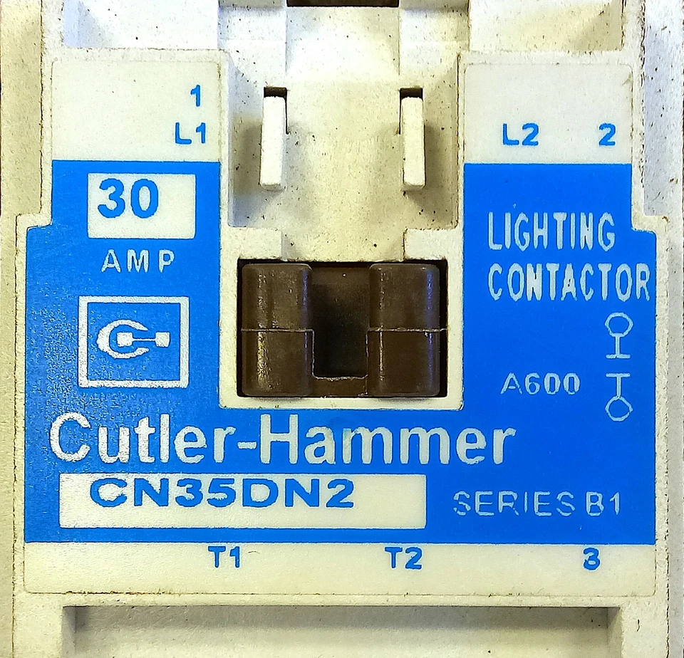 Cutler-Hammer CN35DN4 Series B1 120 V 30 A 4P Single Phase Lighting Contactor - Image 2 of 4