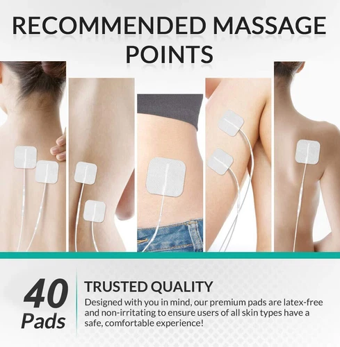 Unit Pads Electrode Patches Upgraded Self-Stick Performance Skin-Friendly Design - Picture 7 of 7