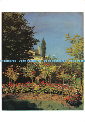 D053724 Paris. Musee d Orsay. Monet Claude. Jardin en Fleurs. Reunion des Musees