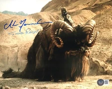 ALAN FERNANDES Signed 8X10 Photo STAR WARS Tusken Raider Beckett BAS #BH20228