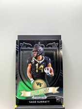 2021 Sage Surratt Rookie Panini Prizm Crusade #177 Silver