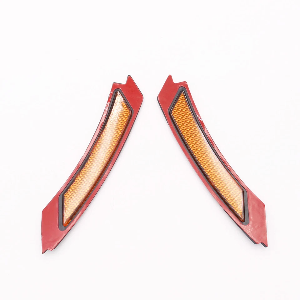 Par de lámparas reflectoras de parachoques delantero ámbar para BMW 328i 325i 323i Foto 2 de 4