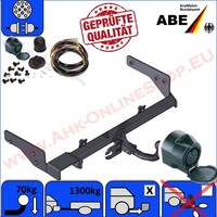 AHK & ES13 FüR Citroen Xsara Break Bj. 97-05 AnhäNgevorrichtung Komplett