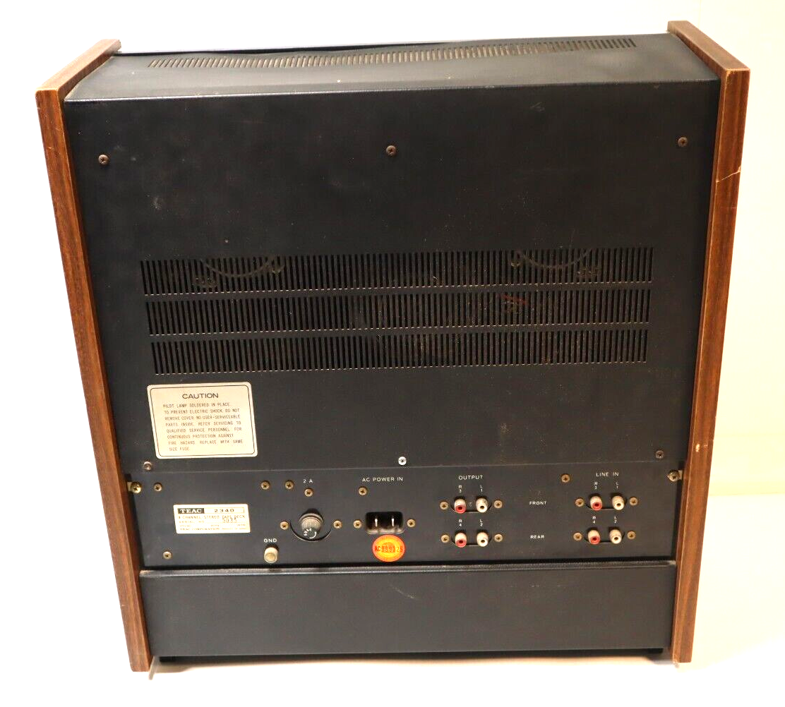 TEAC 2340 4 Channel SimulSync Stereo Reel to Reel Tape