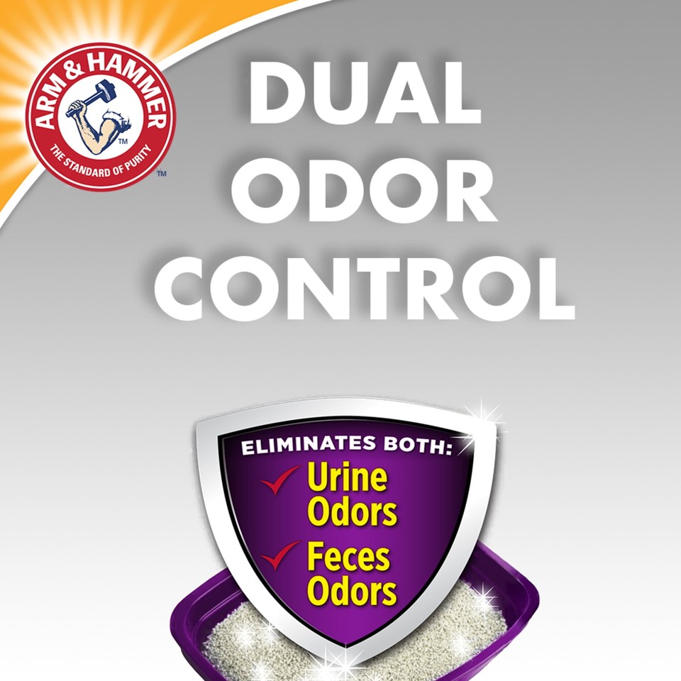 Double Duty Cat Litter, Advanced Odor Control Clumping Cat Litter