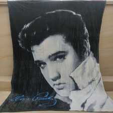 Elvis Presley Pink Black Red FLEECE THROW BLANKET SOFT BLANKET NEW 117 152CM