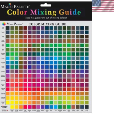 Lightweight 11.5 Inch Artist Palette - Simplify Your Color Mixing Process