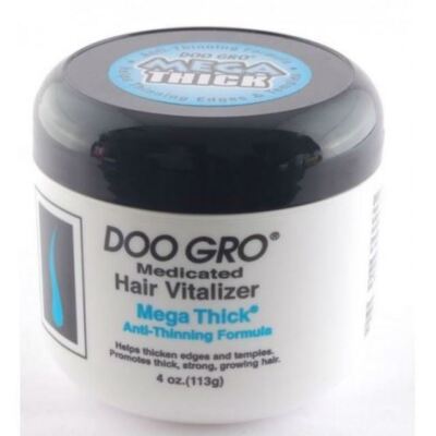 DOO GRO Medicated Hair Vitalizer Mega Thick Anti-Thinning Formula 4oz/113g