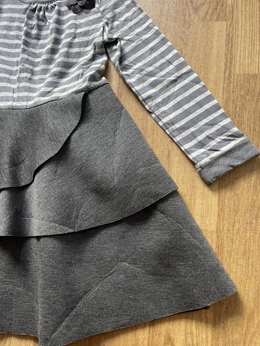 Monsoon Girls Sofia Stripes 2 In 1 Dress - Age 5-6 - Picture 4 of 12