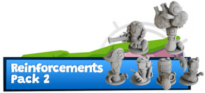 Worms: The Board Game  - Reinforcement Packs #2 - BNIS