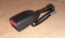 MAZDA 3 BK 2006- FRONT LEFT HAND FL LH SEAT BELT BUCKLE BLACK GENUINE