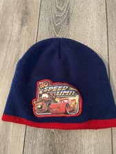 Disney Pixar Cars Lightning McQueen Mater Cold Weather WinterBeanie Free Ship