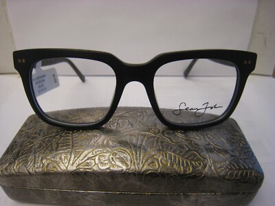 Sean John SJO 5144  Matte Black Eyeglass Glasses Frames 54 19 150 42v With Case