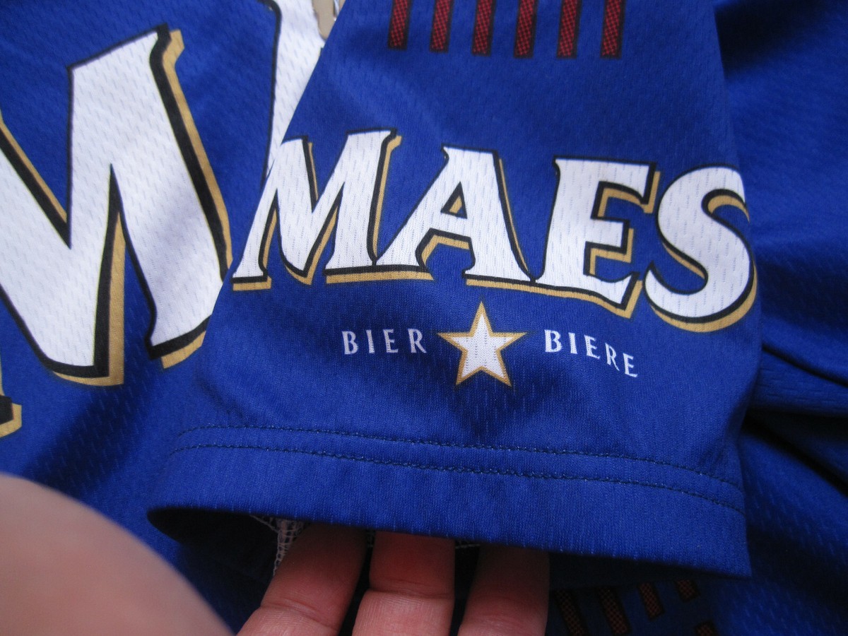 Maillot Cycliste Vintage Vermarc - Maes Bière - Taille XL (homme)