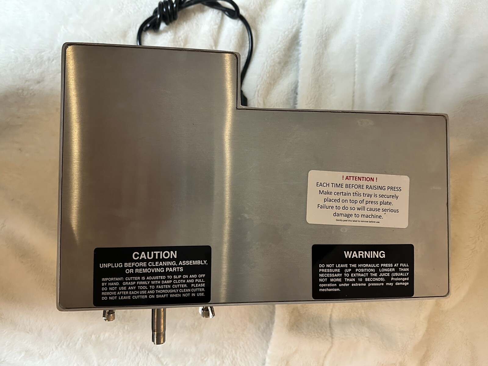 Norwalk Juicer (280 Hydraulic Press) Works Perfect eBay