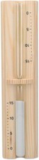 15-Minute Sauna Sand Timer – Wall-Mounted Pine Wood Hourglass