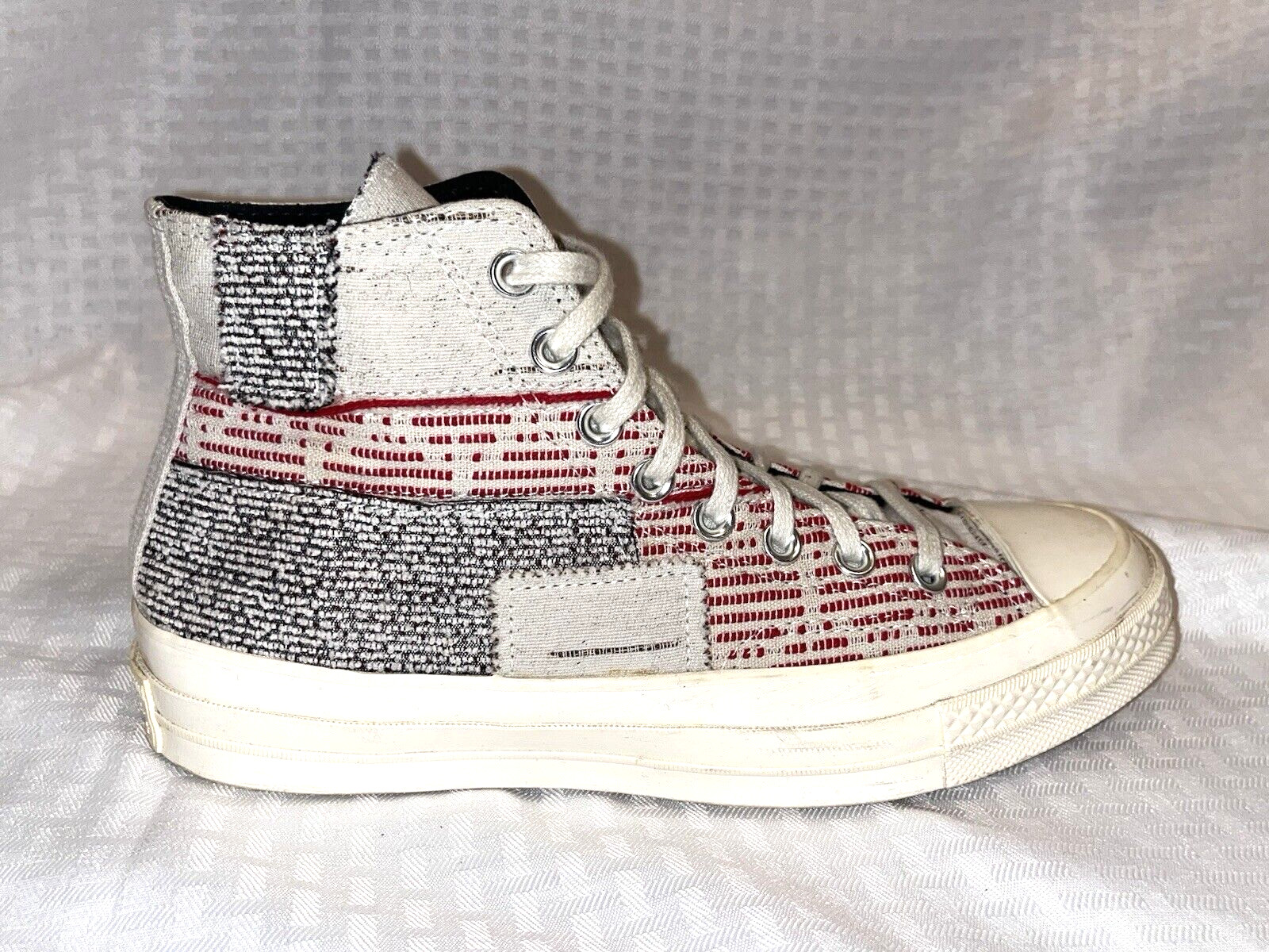 Converse Chuck 70 Patchwork Twill/Light Gray/Egre… - image 6