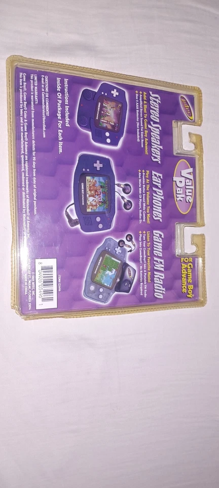 Intec Value Pak Sound Kit for Nintendo Game Boy Advance Brand New Sealed! - Image 2 of 3