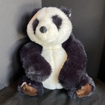 Vintage & Rare 1995 America Wego plush 12'' sitting ''PANDA BEAR'' - MINT