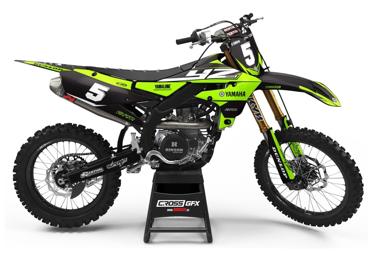 UFO PLAST YZ125 YZ250 外装キット イエロー 2002 2003 2004 YAMAHA YZ 125 250 UFO Restyled Graphics YZ125 YZ250