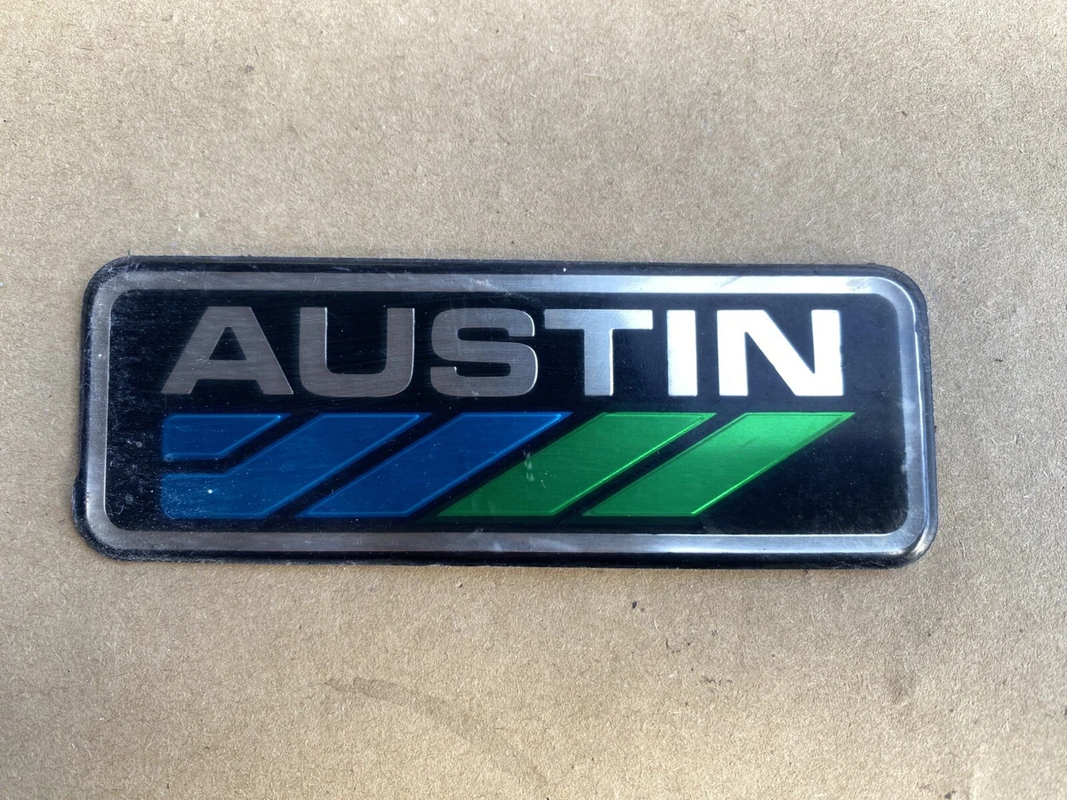 Vintage Austin of England Flying A Bonnet Emblem Badge Motif Golden