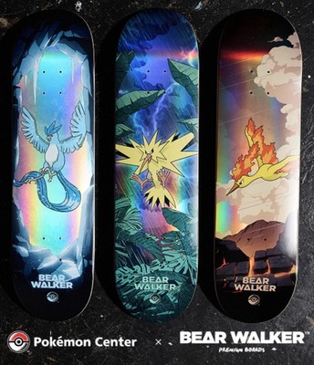 Pokemon Center X Bear Walker Articuno, Zapdos & Moltres