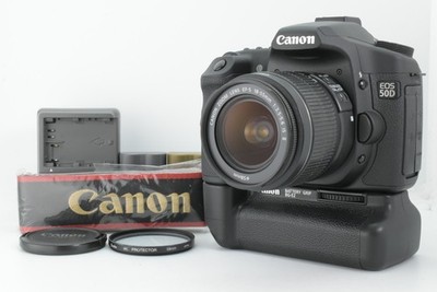 [Near MINT] Canon EOS 50D EF-S 18-55mm f/3.5-5.6 & Battery Grip From JAPAN