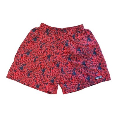 Vintage 1999 Patagonia Paddler Baggies River Shorts M Swim Trunks Tribal Y2K AOP