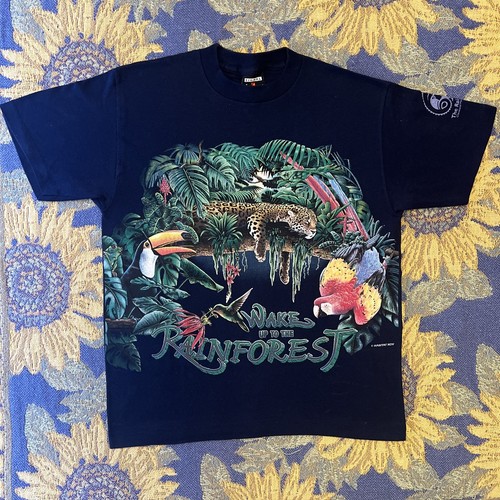 Vintage Wake Up In The Rainforest shirt small Cleveland Metroparks single stitch - Picture 1 of 10