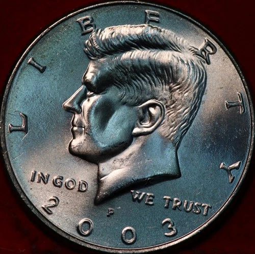 2003-P Kennedy Half Dollar — photo from the most recent tracked eBay sale