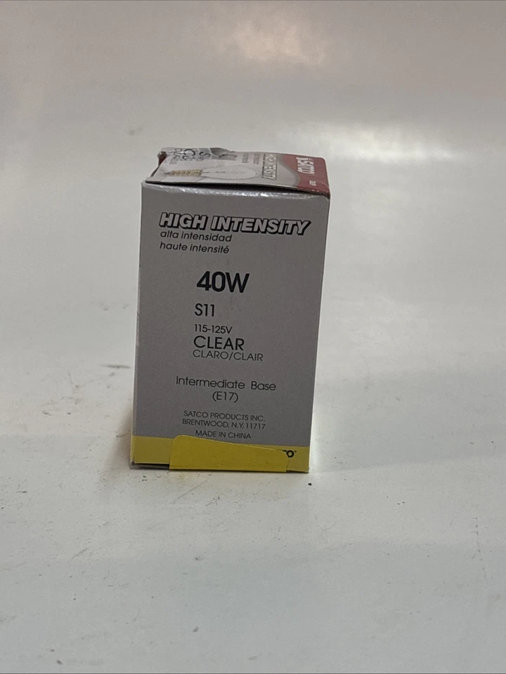 Satco S3844 10W Globe G12-1/2 Clear 120V Candelabra Base Bulb 12 Pack - Image 3 of 4