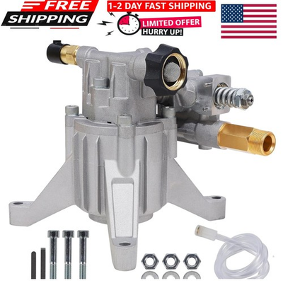 #ad High Performance Pressure Washer Pump 2.5 GPM for Gas Models Easy Installation $87.29