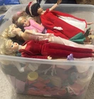 Vintage 80s 90s HUGE Barbie Lot 17 Dolls Clothes Accessories Mattel Rare Pets
