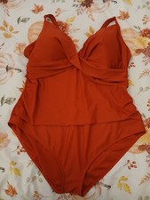 Red ladies Swimsuit