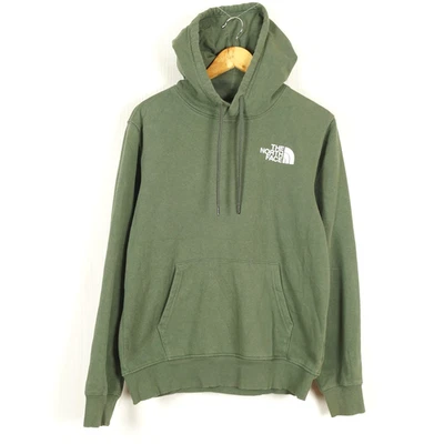Pull homme THE NORTH FACE taille S pull vert poches kangourou à capuche - Photo 1/4