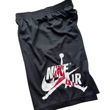 Nike Air Jordan Shorts Boys XL Jumpman Basketball 95A126-023 Black/White/Red NWT