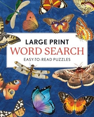 Large Print Word Search : Easy to Read Puzzles - Trade Paperback NEW Editors of