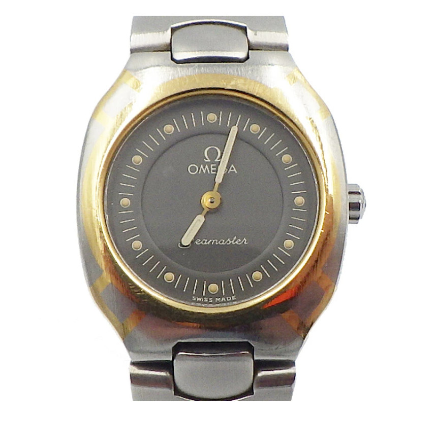Omega Seamaster Polaris Silver Gold Working