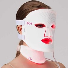 Red Light Therapy Mask for Face and Neck, 7 Colors with NIR Led Face Mask Light