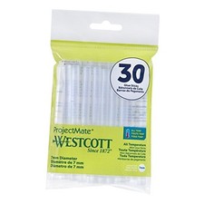 Premium Mini All-Temperature Glue Sticks, Pack of 30 Mini All Temperature 0.23 per gallon