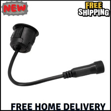 Black Car Backup Reverse Parking Alarm Radar Sensor w/ 0.2m Cable 18.5mm