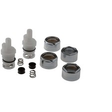 High-Performance Faucet Cartridge Kit for Delta Faucets - 2 Pack, Tested Quality