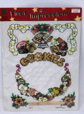 Christmas Rub on Transfer Decals Cookies Gingerbread Emily Dinsdale Provo Craft