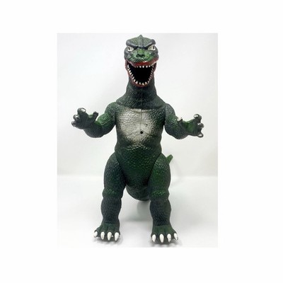 Vtg 1985 Toho Green Imperial Godzilla Action Figure 13  Articulated Spiked