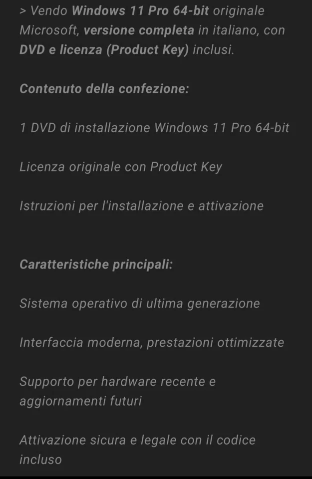 Affidati alla qualità: Windows 11 Pro 100% originale su CD a 64 Bit! - Immagine 3 di 3