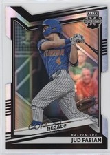 2022 Panini Elite Extra Edition Decade Die-Cut 77/203 Jud Fabian #67 07rd