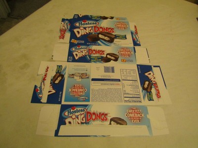 Hostess (Post-Bankruptcy Sweetest Comeback) Ding Dongs Box