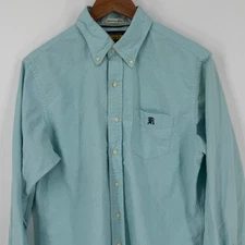 Ralph Lauren Rugby University Oxford Light Blue Button Down Shirt Men's Large